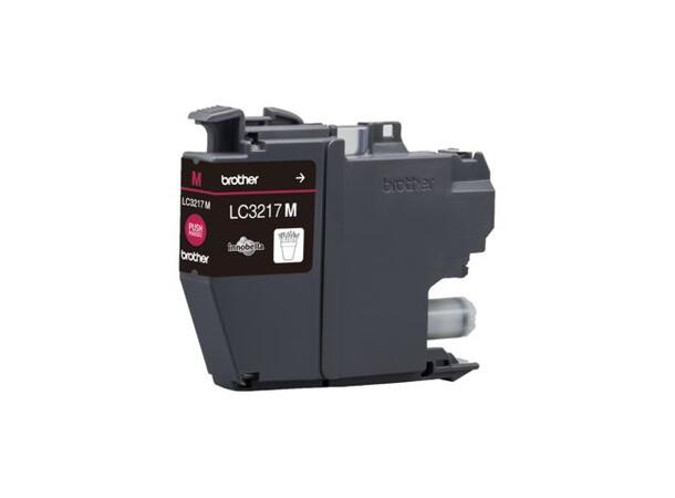 Blekk BROTHER LC3217M Magenta/Rød Magenta/Rød blekkpatron 